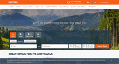 Desktop Screenshot of destinia.se