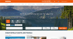 Desktop Screenshot of destinia.ru