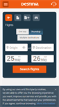 Mobile Screenshot of destinia.fr